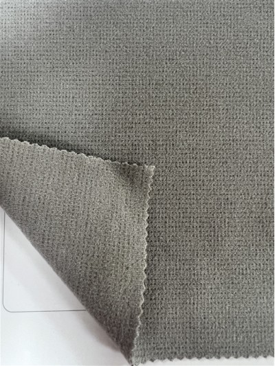 GZ-DZLP F052 輕量羊毛絨  規格：185cm*280g/㎡  成分：85%Polyester 9%Spandex  5%再生纖維 1%羊毛   保暖  抗靜電  吸濕速乾  UPF50+ 正面照